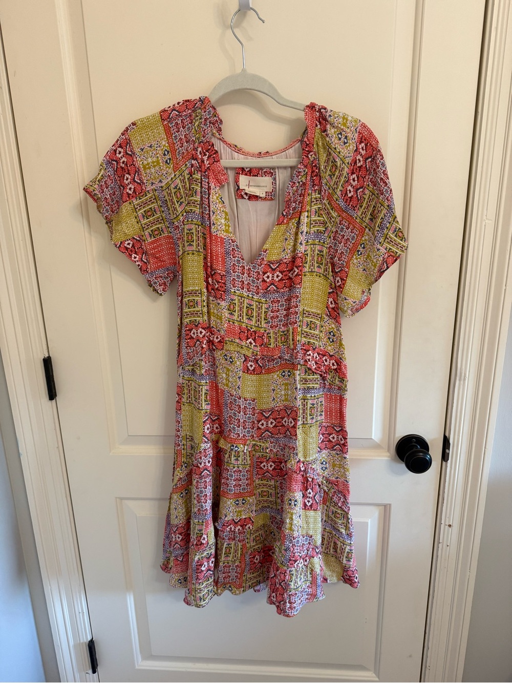 Anthropologie Robin Tiered Mini Dress